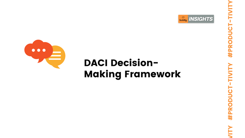 DACI decision-making framework